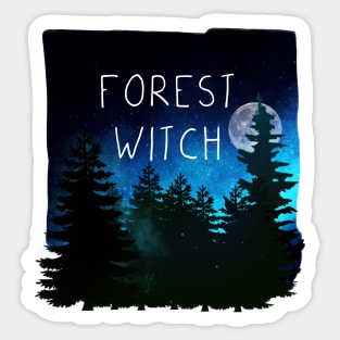 Forest Witch Sticker